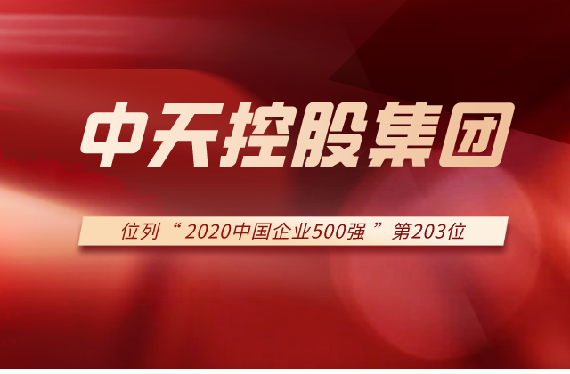 快盈lll集团列2020中国企业500强第203位！